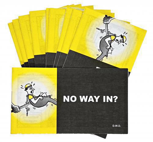Pack of 25 English Tracts; No way in?