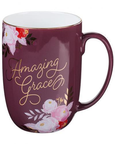 Taza de ceramica: Amazing Grace Plum 15oz