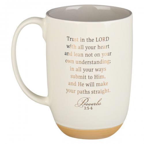 Taza de cerámica 15 oz “Walk by Faith, Not by Sight”