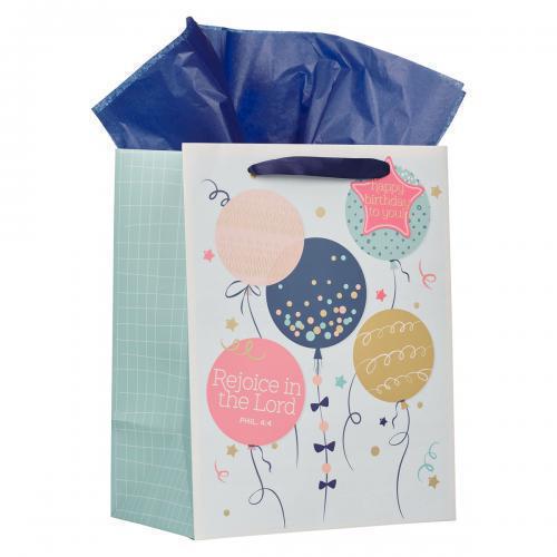 Bolsa Para Regalo Tamaño Grande - Rejoice in the Lord
