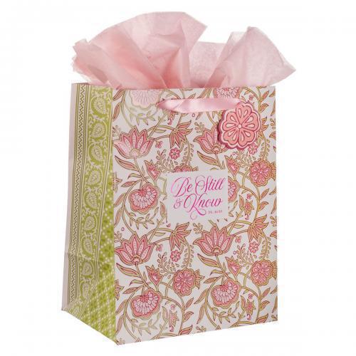 Gift Bag, Large, Be Still And Know