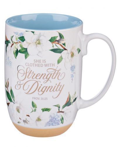 Taza de ceramica: Strength And Dignity 15oz