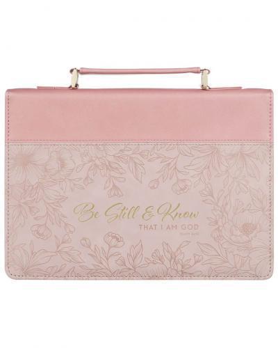 Bible Cover, Large Size - Be Still & Know That I Am God