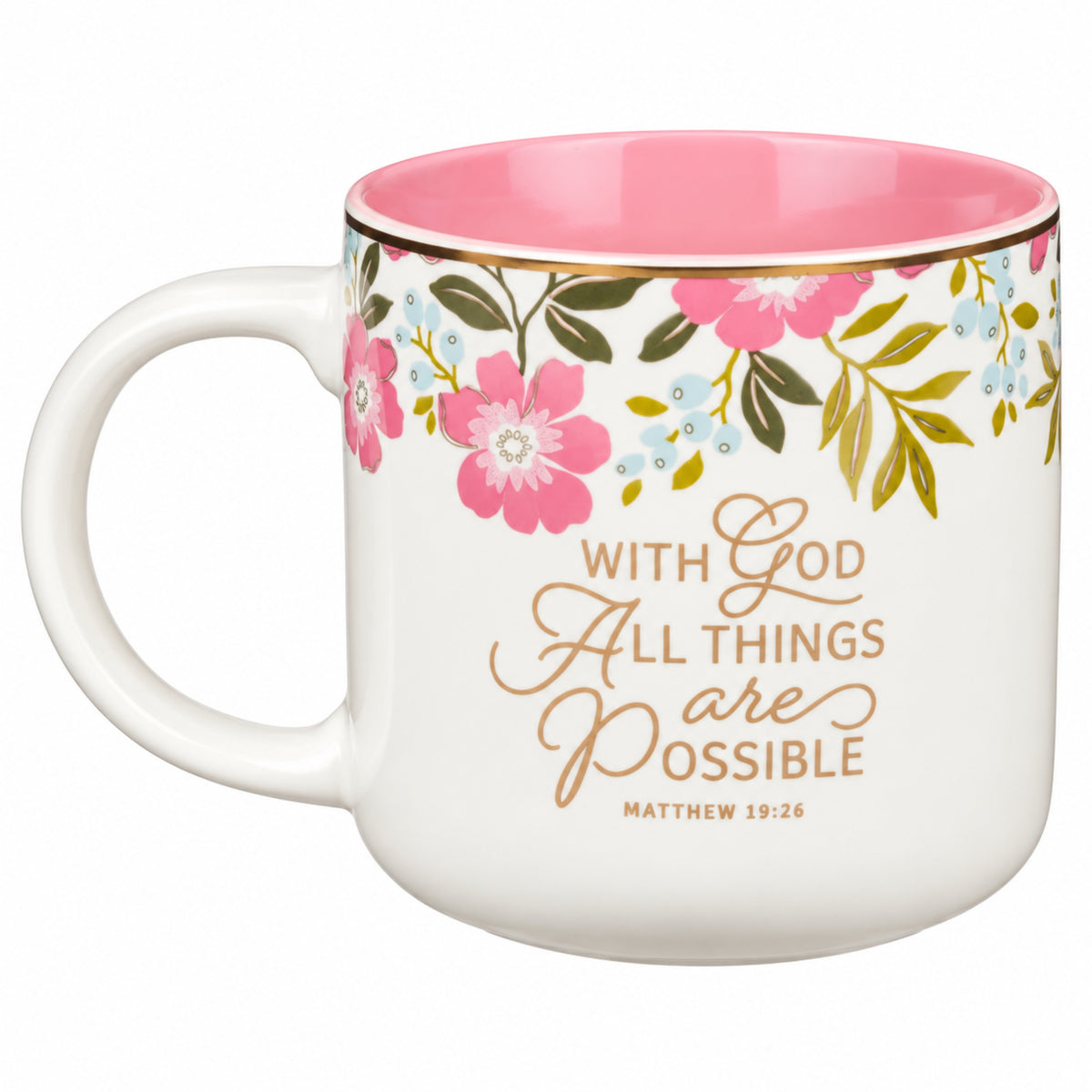 Taza de ceramica 14 onzas - Things Are Possible