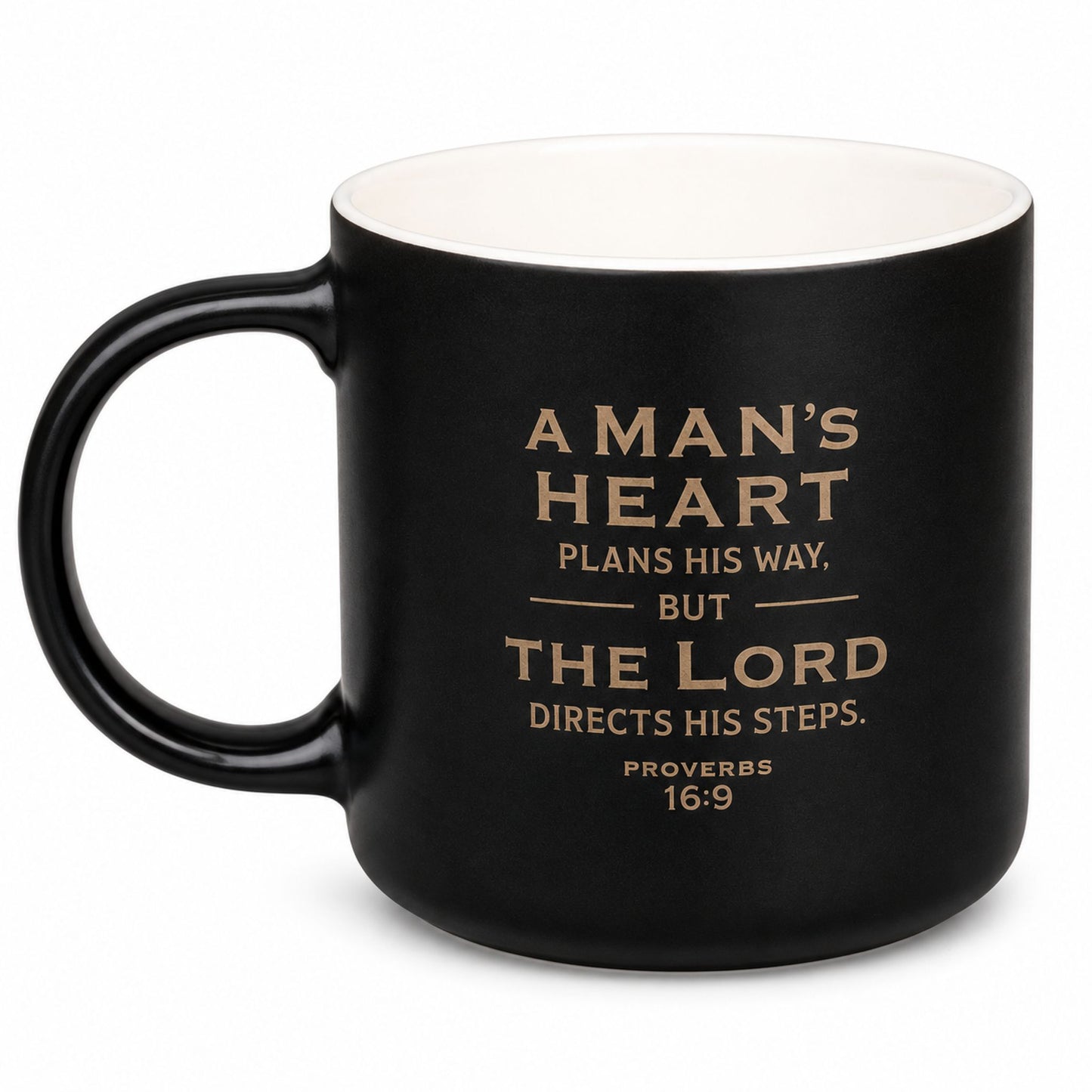 Taza De Ceramica - A Man's Heart 14 onzas
