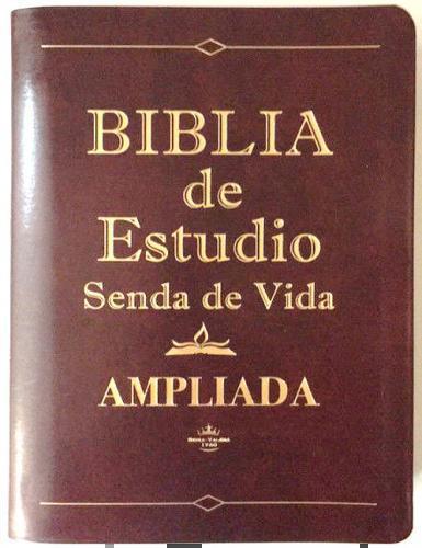 RVR60 Life's Path Study Bible, Expanded Edition, Brown Leather with Index