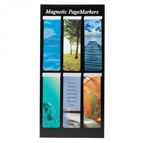 Magnetic Bookmark, Classic Collection 6 bookmarks
