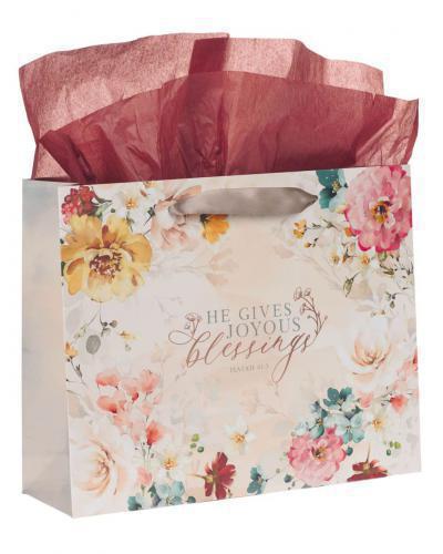 Bolsa para regalo, Tamaño Grande - Joyous Blessings Isaiah 61:3