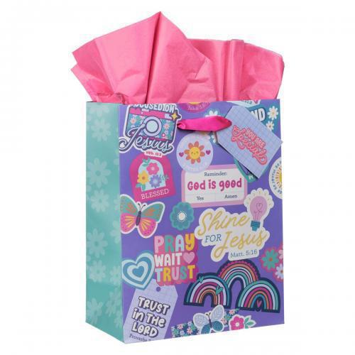 Medium Gift Bag - Shine For Jesus