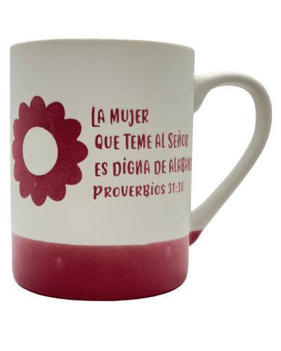 Ceramic Mug, 16 oz - The Woman Who Fears Prov 31:30, Grace Over Collection