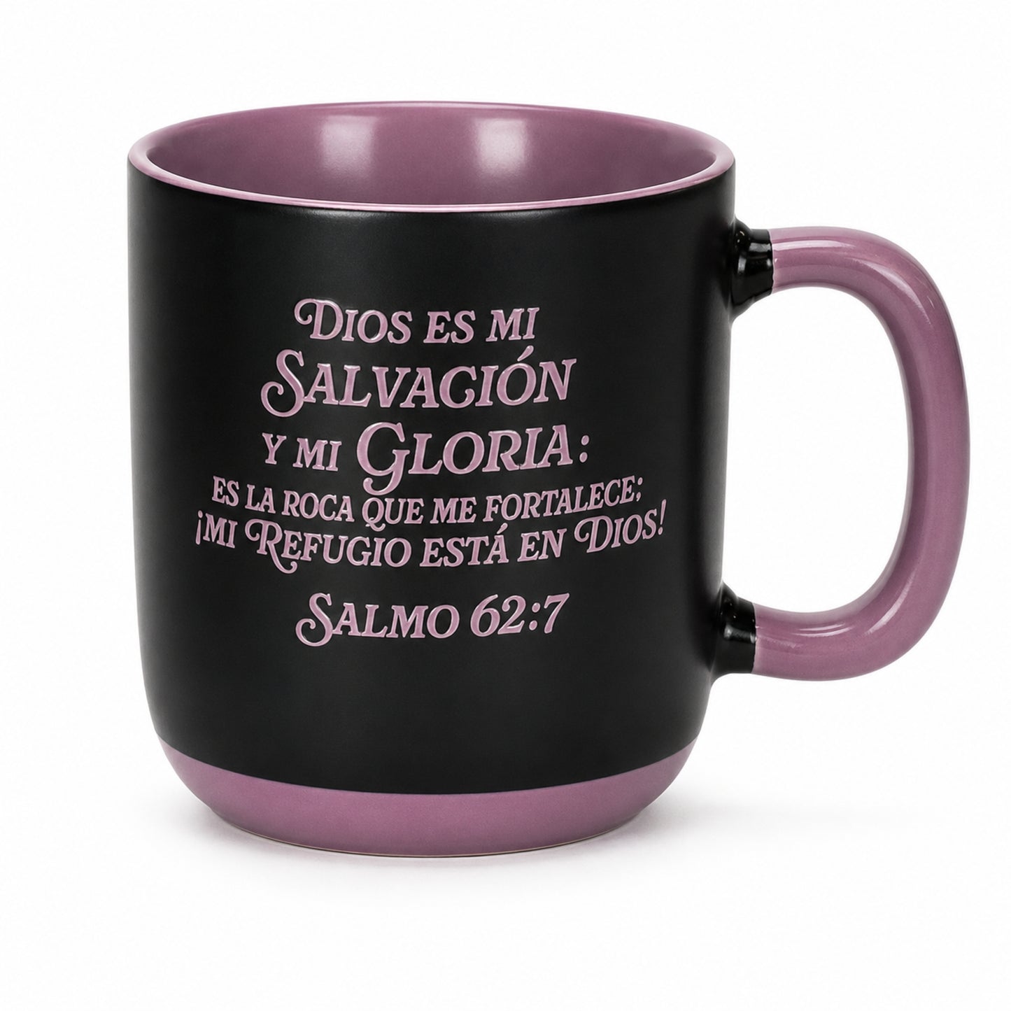 Taza de ceramica 12 onzas - Dios es mi salvacion