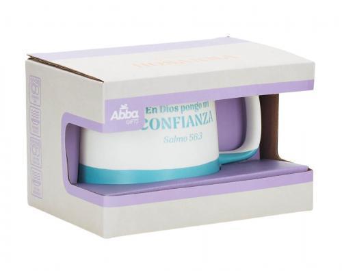 Taza de 20 onzas, Colección Hosanna - “En Dios pongo mi confianza”