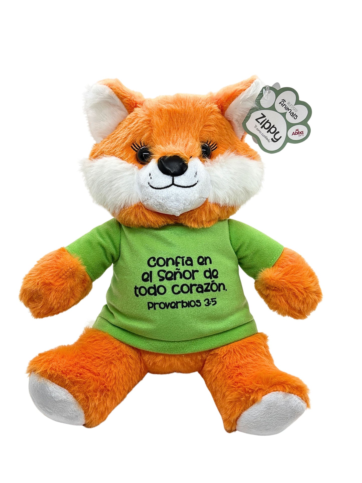 Peluche Cristiano Colección Blessings - Zippy "El Zorro Confiado"