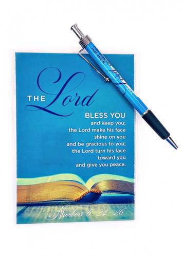 Notebook and Pen; The Lord Bless You / Numbers 6:24-26