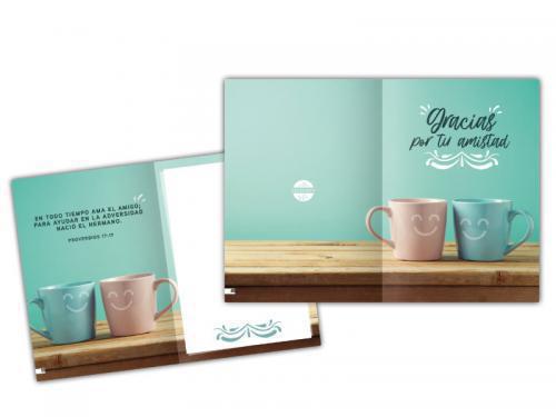 Thank You For Your Friendship Card - Proverbs 17:17