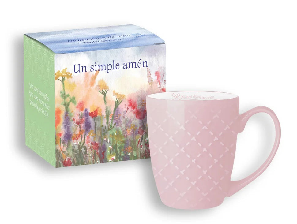 Taza de Ceramica Para Mujer 11 onzas - Coleccion Un Simple Amen