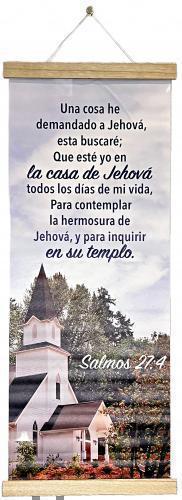 Pergamino Casa De Jehova Salmo 27:4