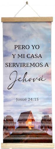 Pergamino Yo Y Mi Casa Josué 24:15