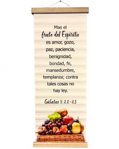 Scroll Fruit of the Spirit Galatians 5:22-23