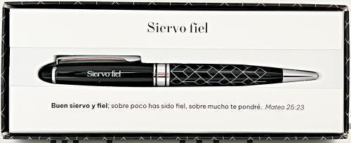 Boligrafo De Lujo en caja de regalo - Siervo Fiel Mt 25:23
