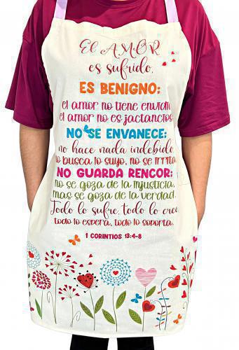 Apron; Love 1 Corinthians 13:4-8