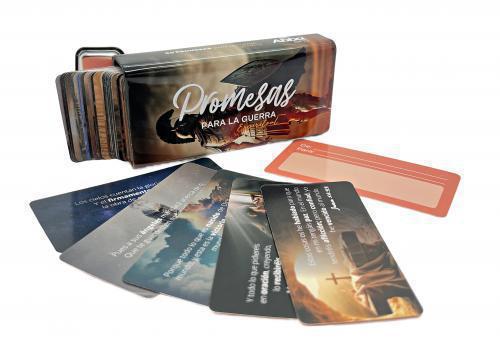 Metallic Box with 50 Promises - Spiritual Warfare