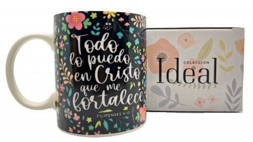 Ceramic Mug, Ideal Collection; I can do all things, 12 oz