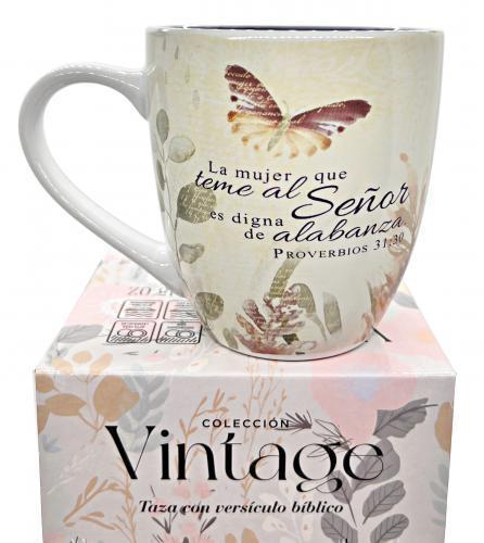 Vintage Collection Mug; The Woman Who Fears the Lord, 15oz