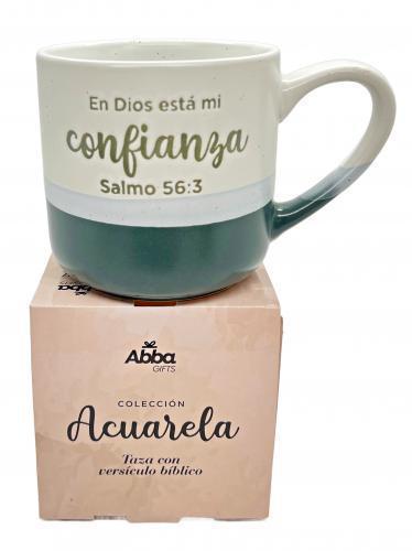 Watercolor Collection Mug - My Trust 12oz Psalm 56:3