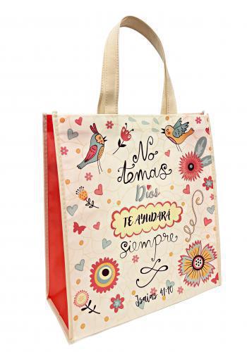 Bolsa para Regalo, Tamaño Grande, Dios Te Ayudara Siempre, Isaias 41:10