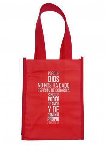 Gift Bag, Small Size, For God Has Not Given Us, 2 Timothy 1:7