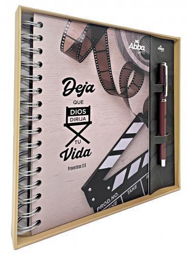 Notebook and Pen Set, Let God Lead, Proverbs 3:6