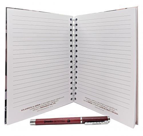 Paquete de Libreta con Boligrafo,Deja Que Dios Dirija, Proverbios 3:6