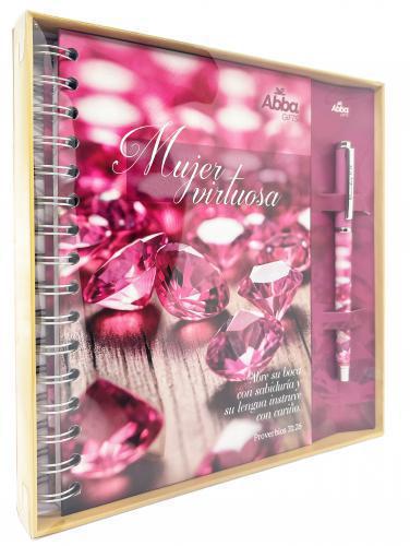 Virtuous Woman Notebook and Pen Set, Proverbs 31:26