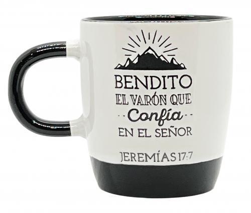 Ceramic Mug, elemental collection - Blessed is the Man, Jeremiah 17:7