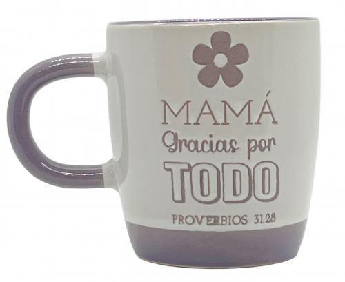 Ceramic Mug, elemental collection - Mom, Proverbs 31:28