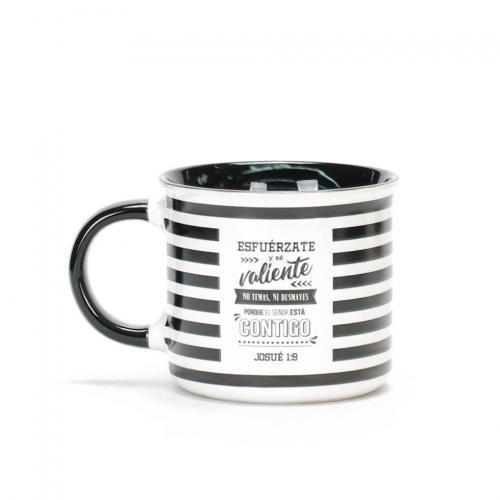 Taza Coleccion Valiente - 18 onzas, Esfuerzate Y Se Valiente