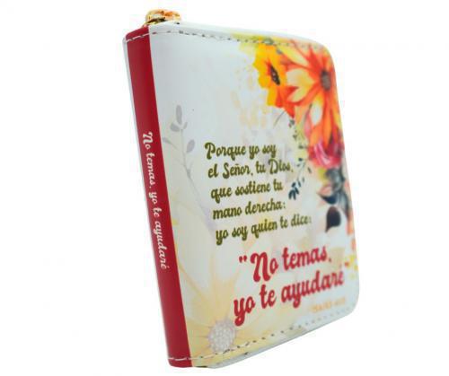 Billetera Imitacion Piel; Yo Soy El Senor Tu Dios - Isaias 41:13