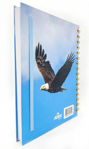 Libreta de Anillas, Tapa Dura Con Elastico - Los Que Esperan El Senor