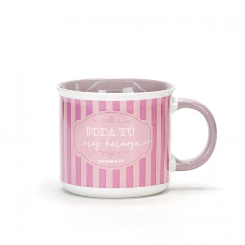 Taza Coleccion Mujer Virtuosa- 18 onzas, Toda Tu Eres Hermosa