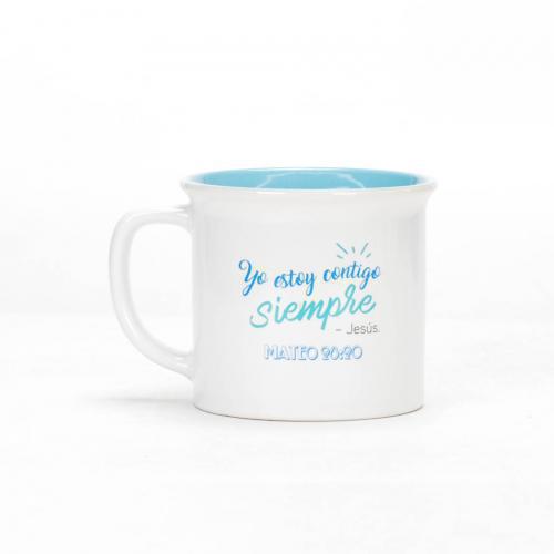 Taza 13 onzas, Coleccion Delicia - Yo Estoy Contigo