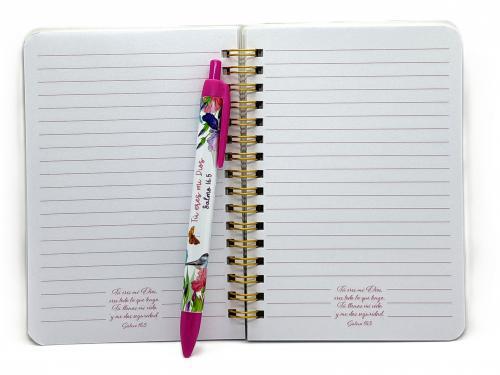 Notebook and Pen Set "You Are My God" Psalm 16:5