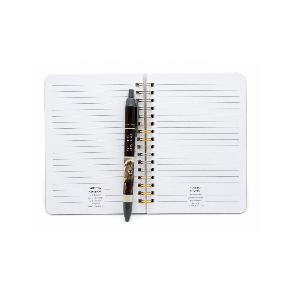 Pack Libreta y Bolígrafo “Yo Estoy Contigo” Génesis 28:15