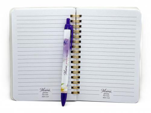 Pack Libreta y Bolígrafo “Mamá, Gracias por Todo” Proverbios 31:28