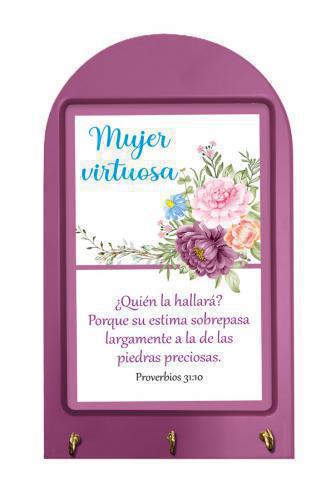 Porta Llaves, Colección Mujer - 4 diseños
