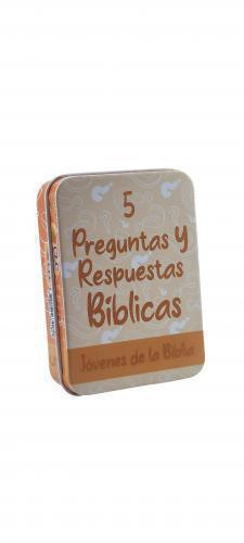 Preguntas y respuestas bíblicas bilingue 5: Jovenes de la Biblia (Caja de metal