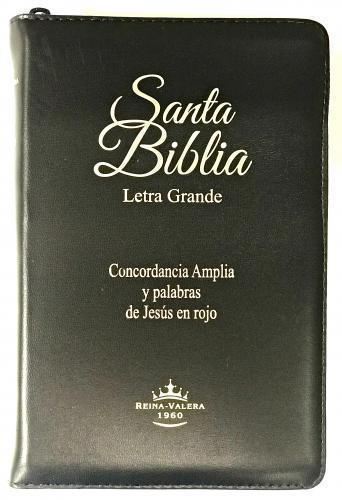 Bible Reina Valera 1960 Handy SizeLarge Print Black Color