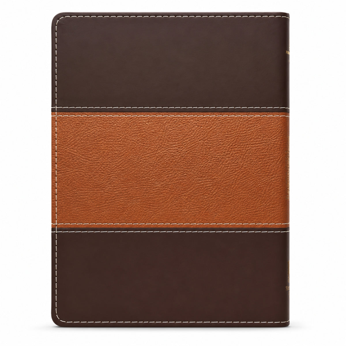 RVR1960 Imitation Leather Bible for Preaching, with Index, Two-Tone Brown