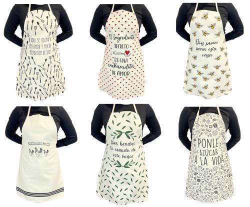 Mandil de Manta: 6 diseños