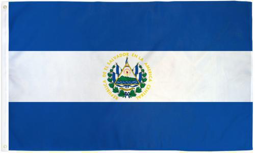 El Salvador Flag 3 X 5 FT